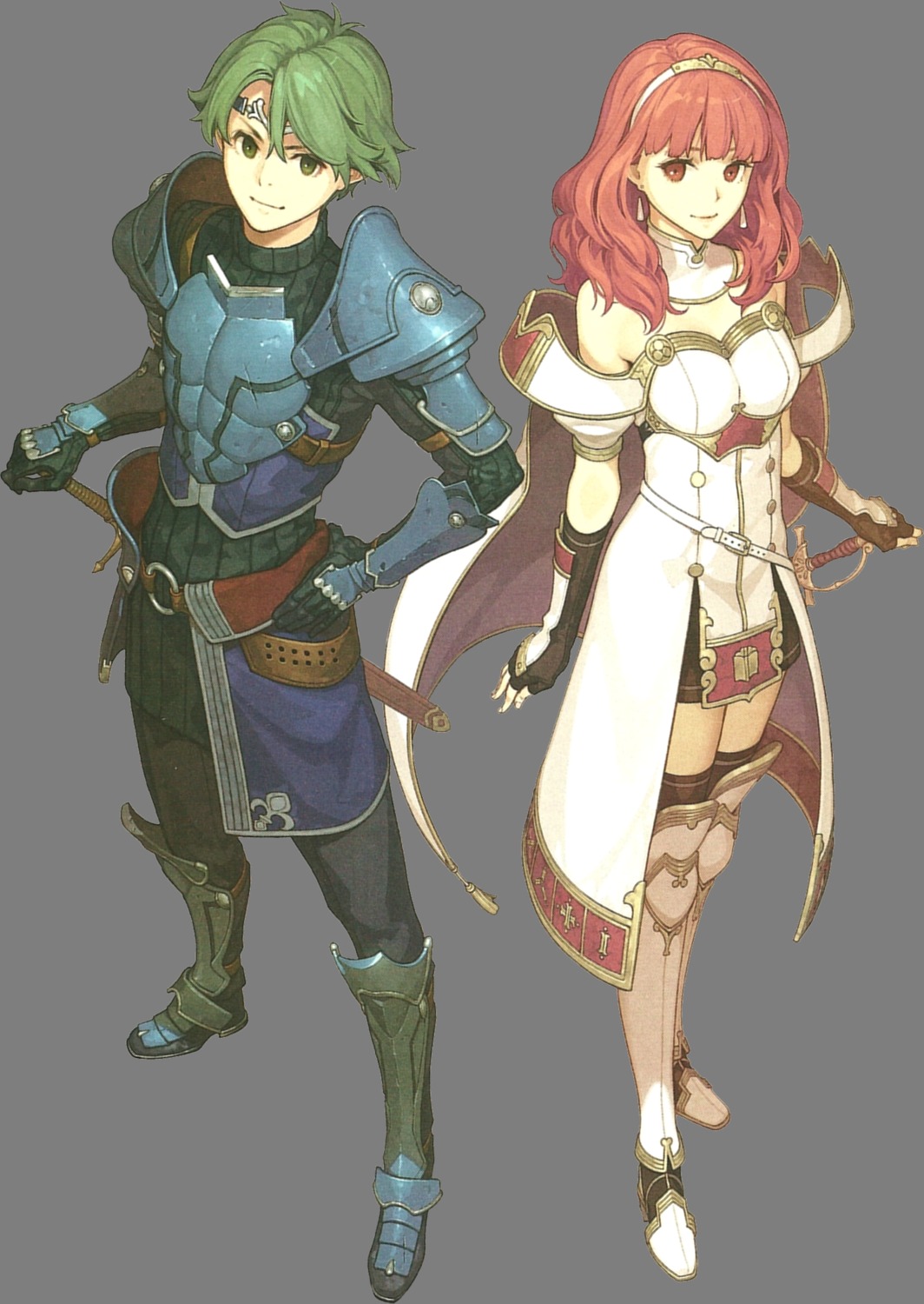 Fire Emblem Echoes Alm X Celica